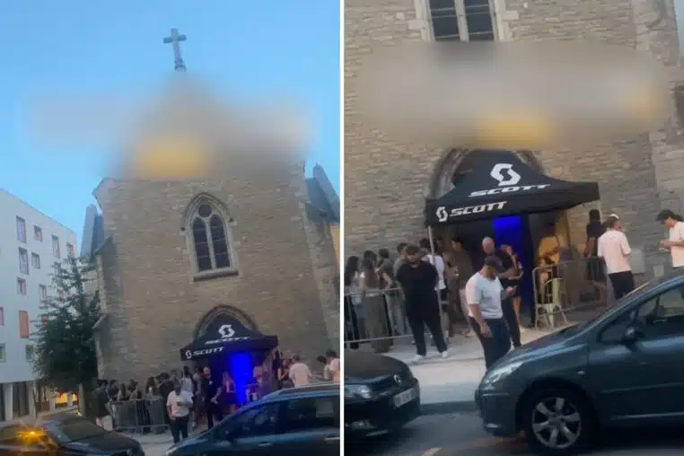 Église en boîte de nuit