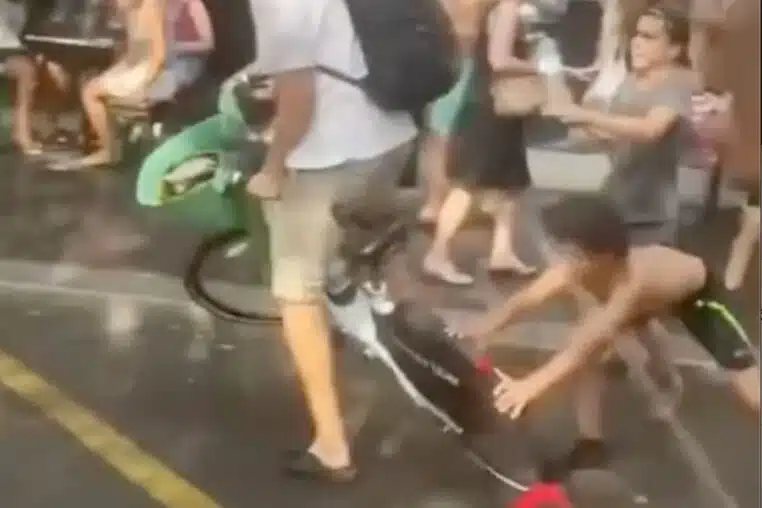 Agression cycliste