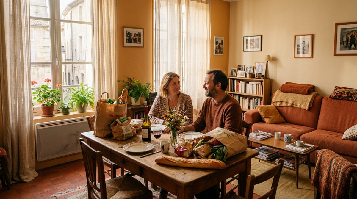 Appartement T3 modeste dans une ville du Berry