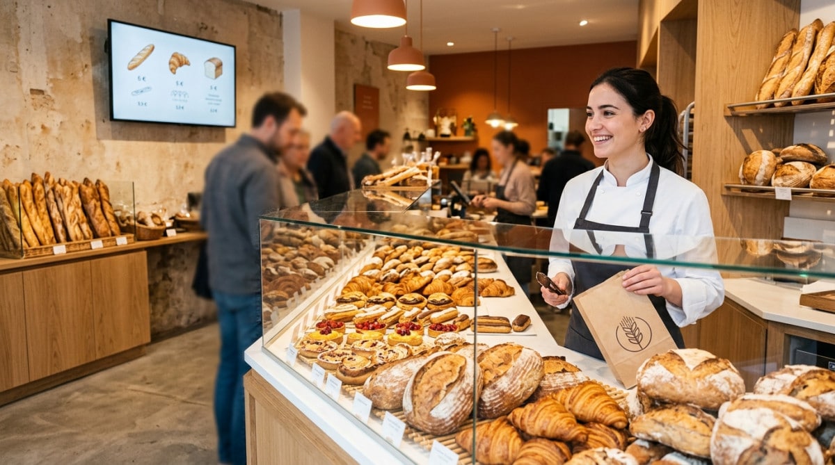 Boulangerie artisanale moderne en France en 2026