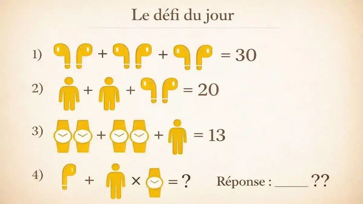 Ce défi maths avec des emojis que 80 % des adultes ratent cache une règle oubliée du collège