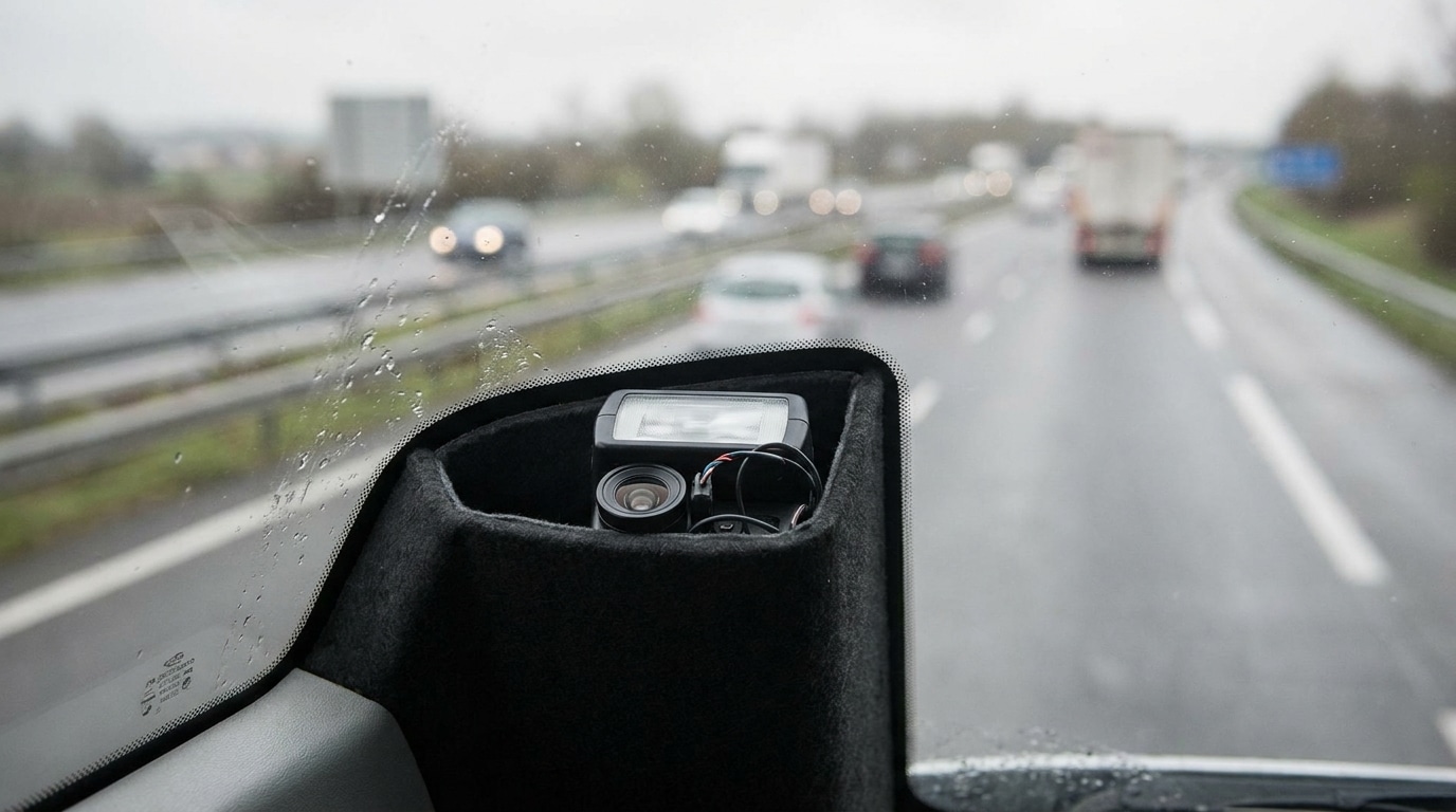 Dispositif radar embarqué dans un véhicule sur autoroute