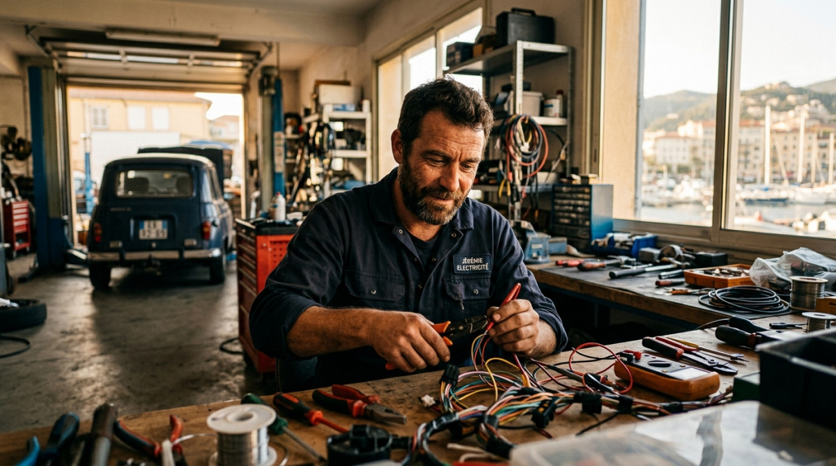 Dans les comptes de Jérémie, électricien auto-entrepreneur à Ajaccio à 2 530 € nets par mois