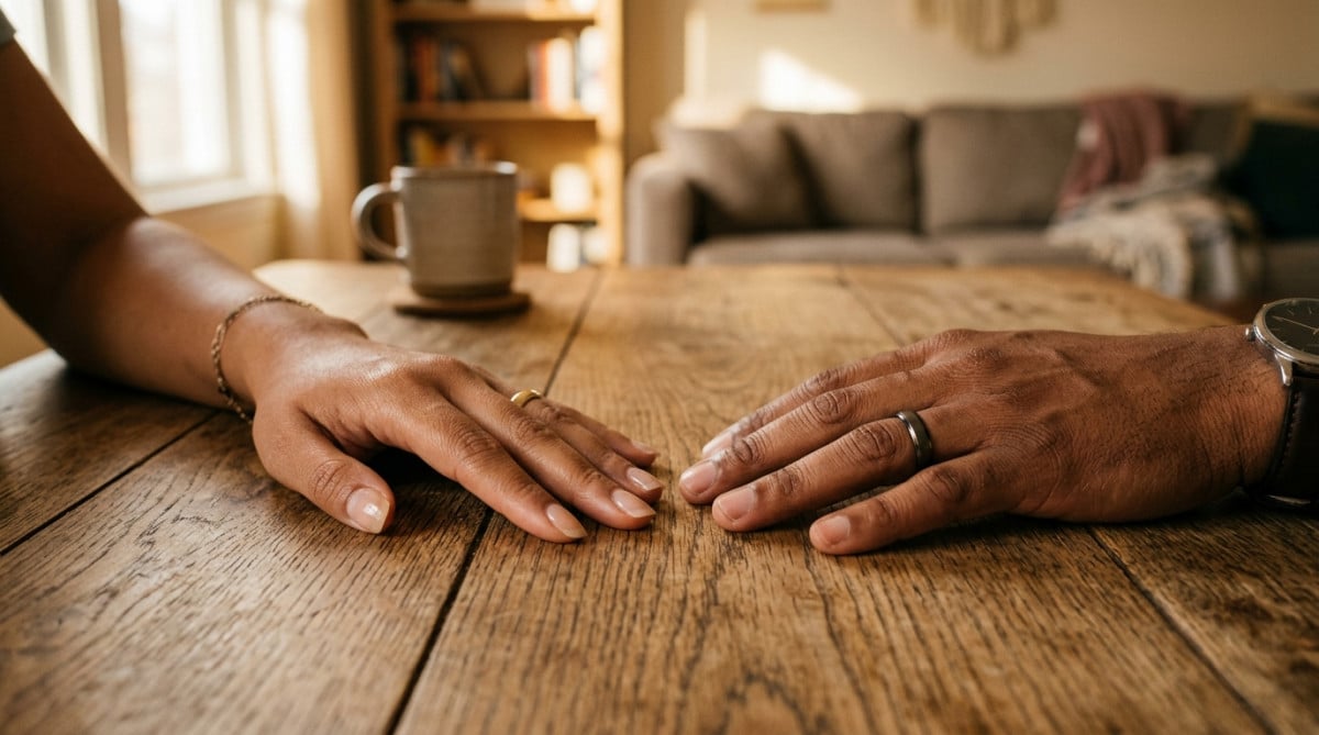 Deux mains côte à côte montrant des ongles de longueurs différentes