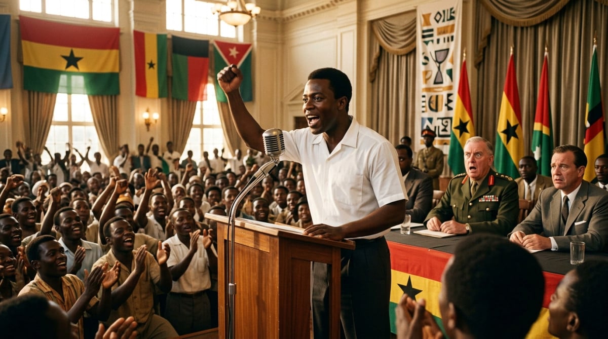 Discours historique de Patrice Lumumba lors de l'indépendance du Congo en 1960