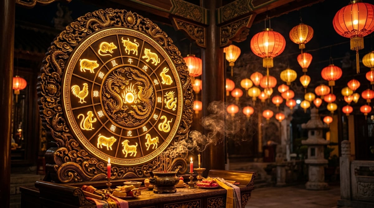 Femme méditant dans une forêt de bambous baignée de lumière dorée pour l'horoscope chinois du 13 juin 2026