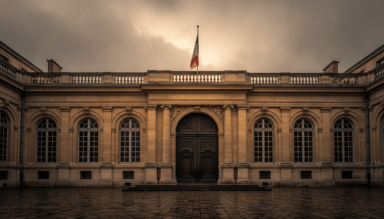 Tribunal français où la jeune mère a été mise en examen