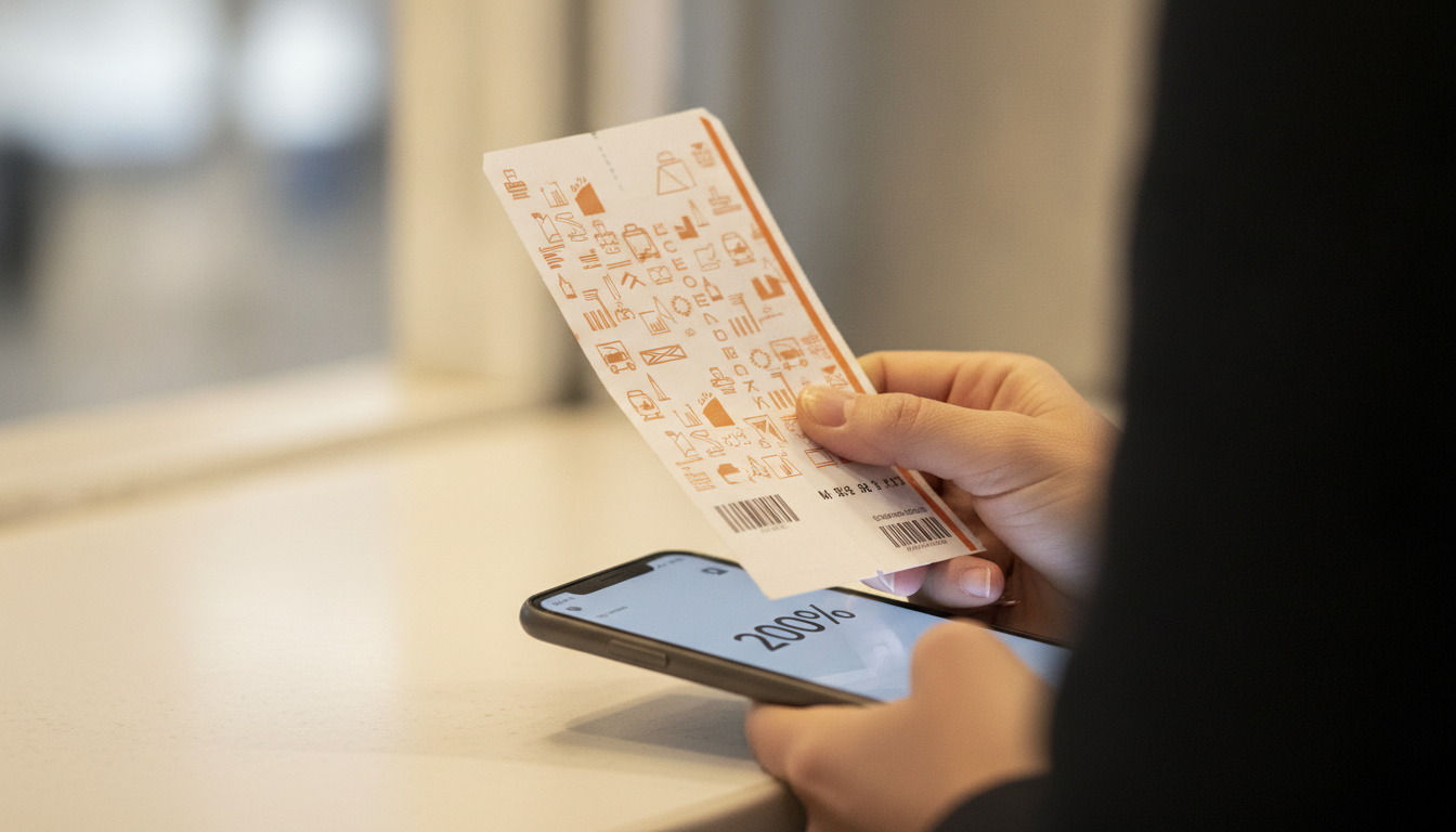 Billet de train et calcul du remboursement à 200 %