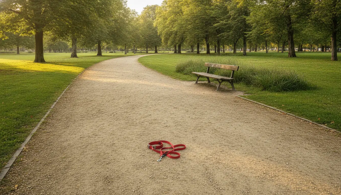 Parc public où un chien peut contracter la parvovirose