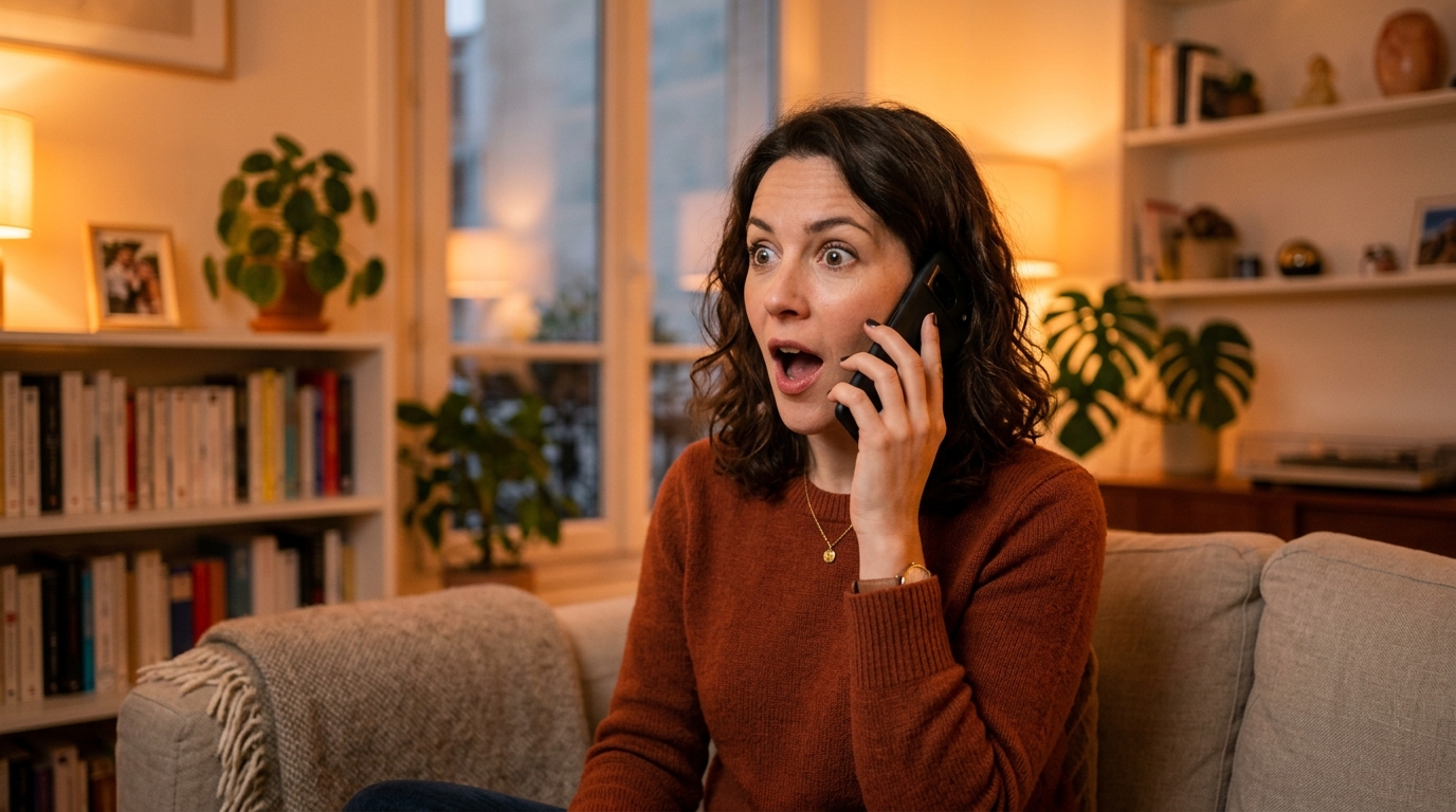 Personne répondant au téléphone avec un smartphone moderne
