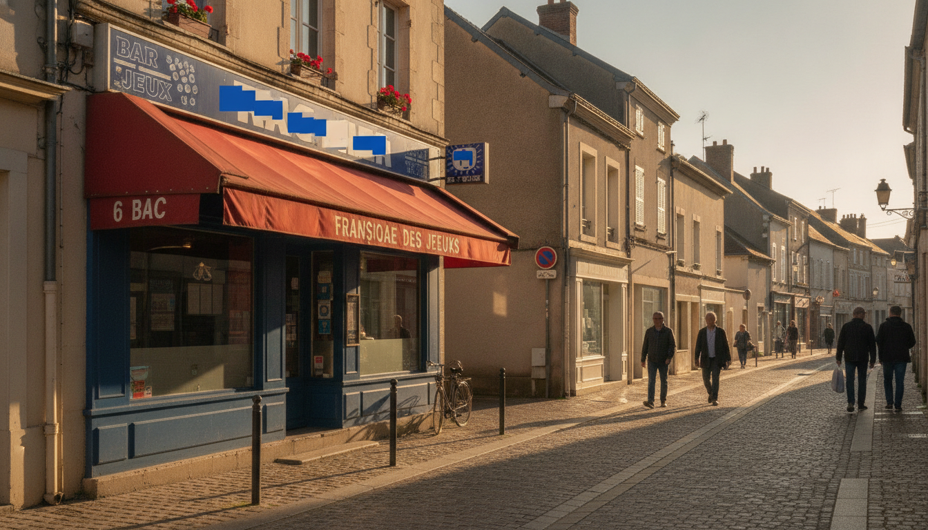 Façade d'un bar-tabac dans l'Oise
