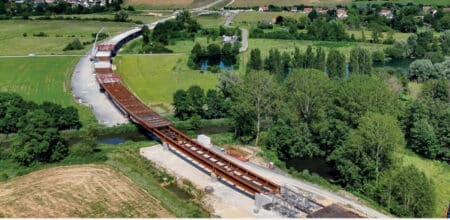 465 mètres au-dessus de la vallée de l'Eure : ce viaduc à 20,5 millions d'euros sera livré fin 2026