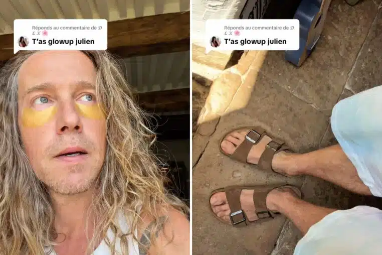 Une fan complimente Julien Doré sur son physique, sa réponse fait le tour de TikTok