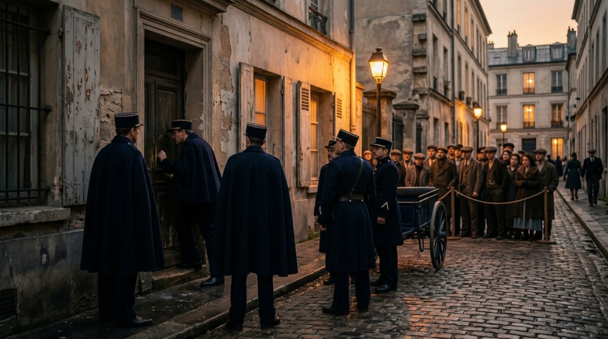 Arrestation de Landru par la police parisienne