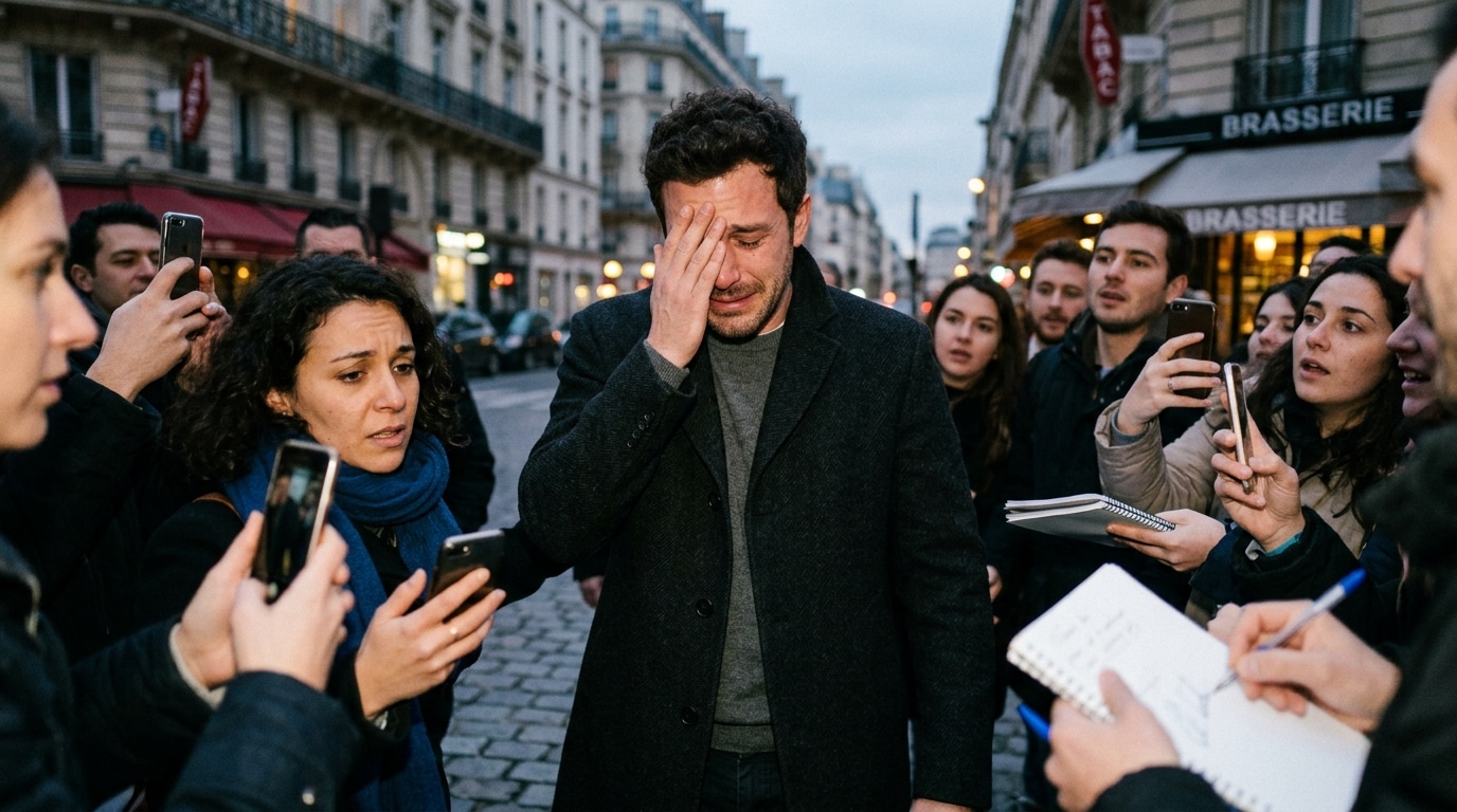 « Ça va, tu m'as reconnu ? » : la star de Heated Rivalry filmée en train de craquer face à des fans à Paris