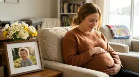 « Ce bébé nous a déjà apporté tant d'espoir » : un an après la mort de Trigg, Emilie Kiser attend un heureux événement