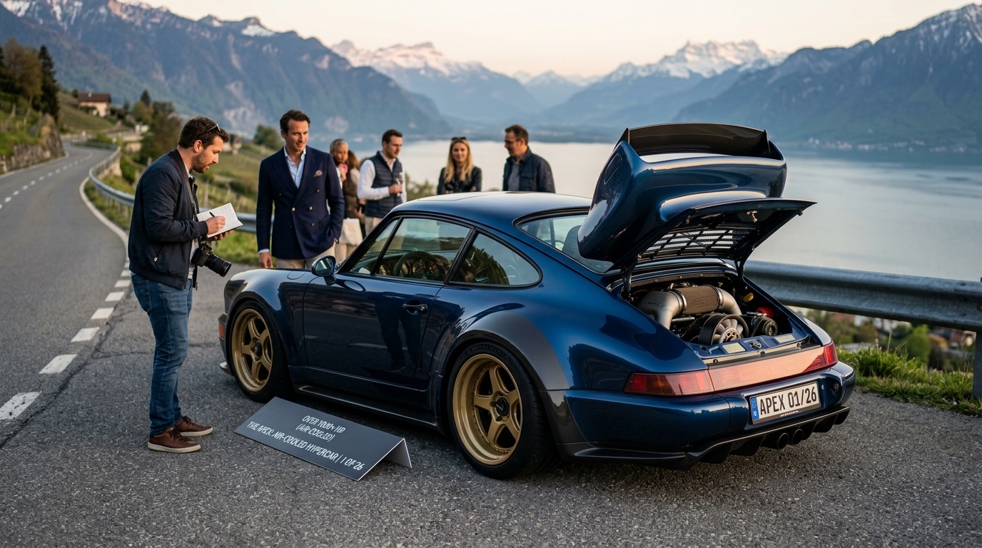 Cette Porsche à moteur refroidi par air affiche plus de puissance qu'une Bugatti Veyron, mais seuls 26 clients y auront droit