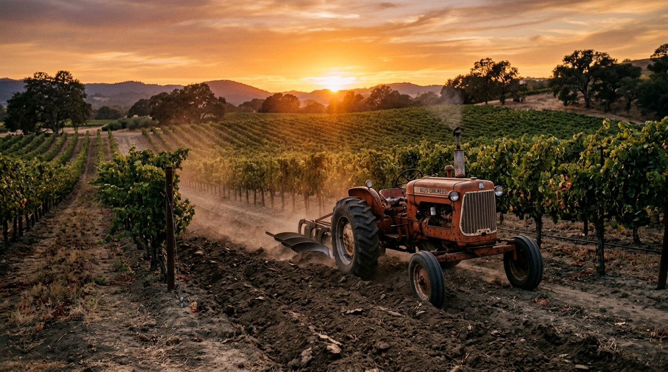 Vignoble californien où le corps a été retrouvé en 1978