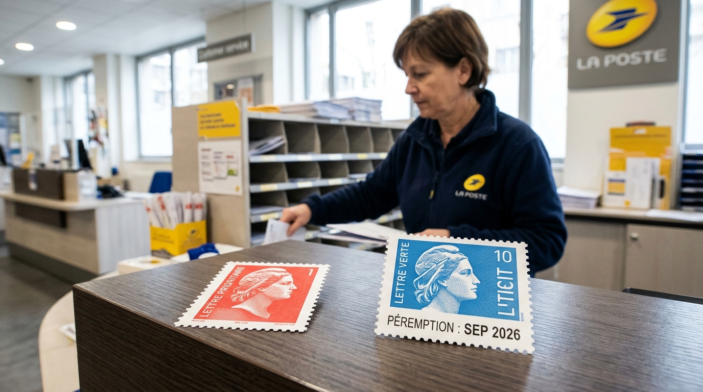 Dès septembre 2026, certains timbres La Poste auront une date de péremption : voici lesquels