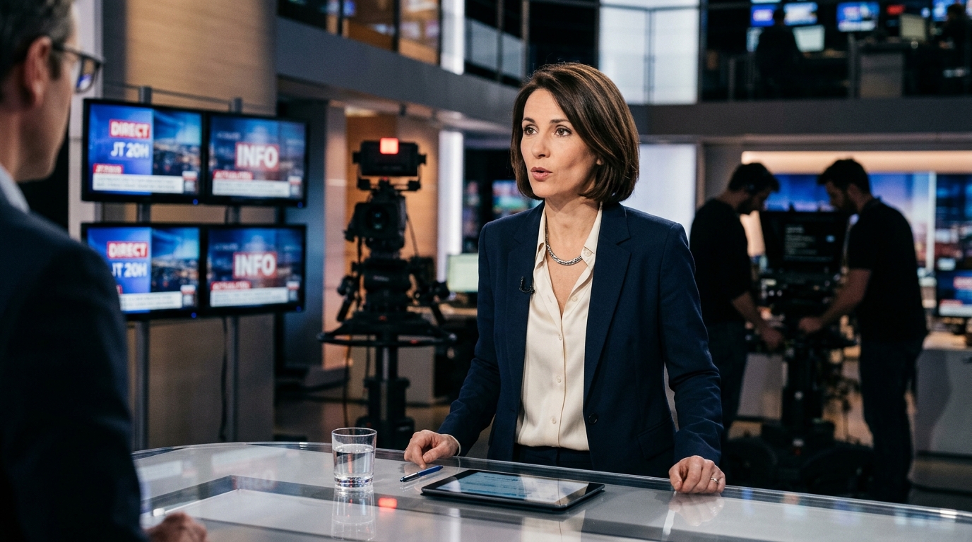 Elle présentait le JT sans jamais trembler : la France découvre enfin pourquoi
