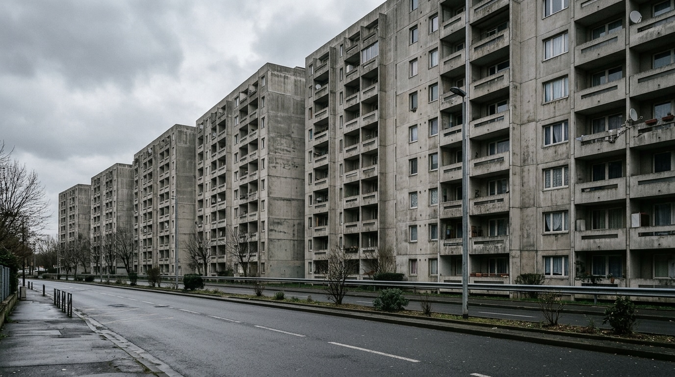 Immeubles de logements sociaux en Île-de-France