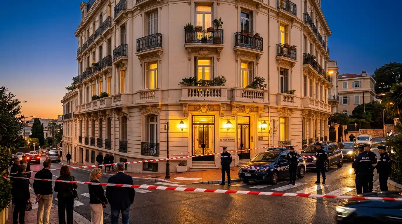Immeuble résidentiel de Monaco visé par l'explosion