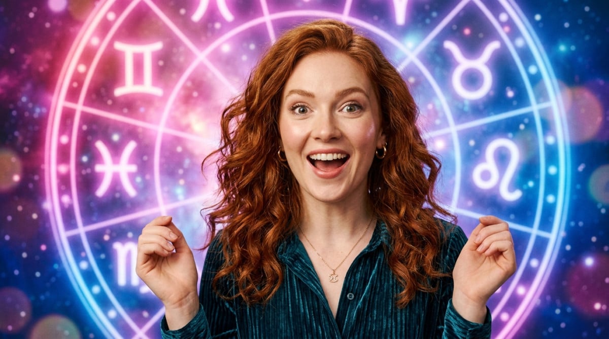 Femme sereine sous un ciel étoilé mystique symbolisant l'horoscope du 13 juillet 2026