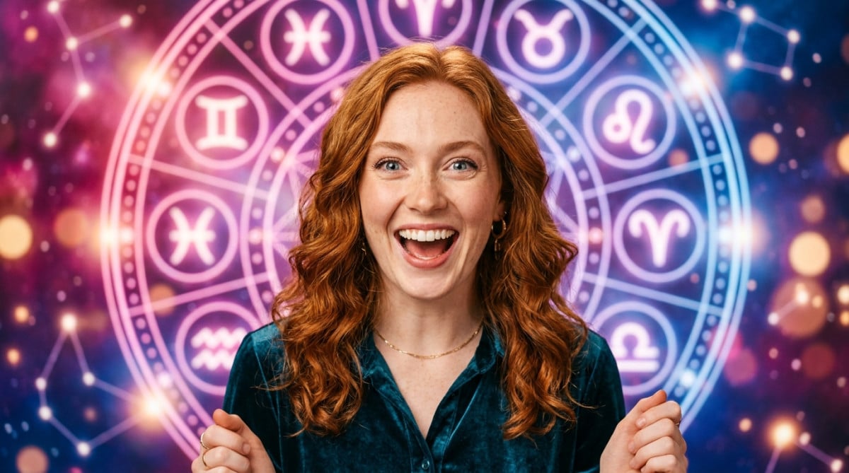 Femme sereine sous un ciel étoilé symbolisant l'horoscope du 6 juillet 2026
