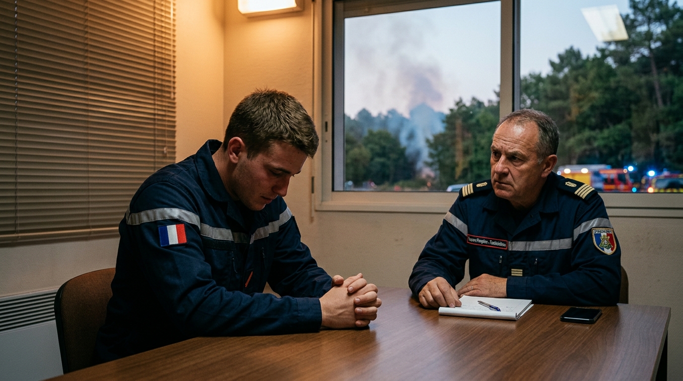 Feu de Fontainebleau : un pompier volontaire avoue avoir craqué un briquet sur des brindilles