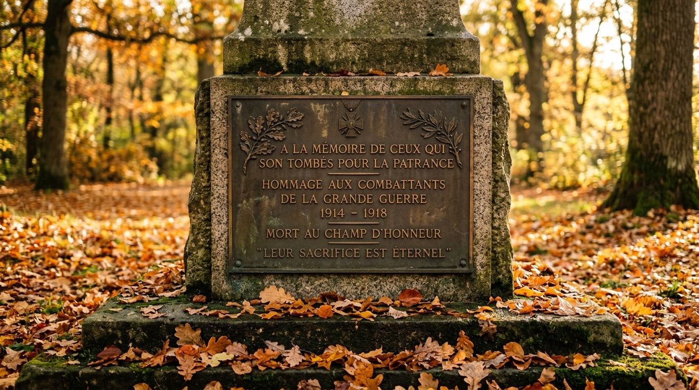 Plaque commémorative en hommage aux soldats musulmans tombés pour la France