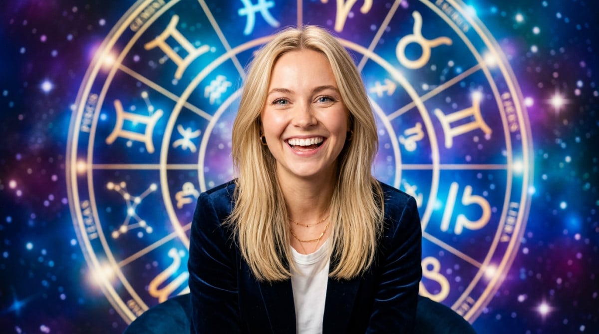 Homme émerveillé regardant le ciel mystique pour l'horoscope du 12 juillet 2026