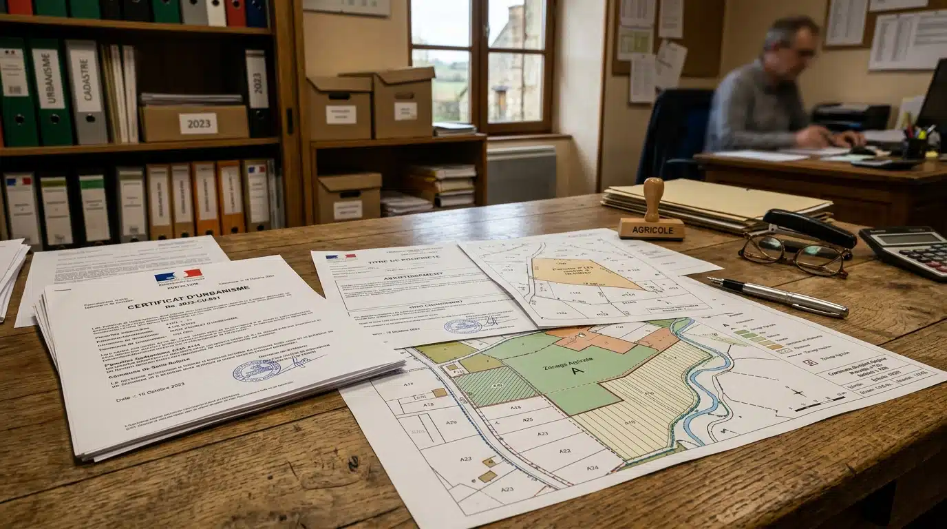 Documents d'urbanisme et plan de zonage agricole