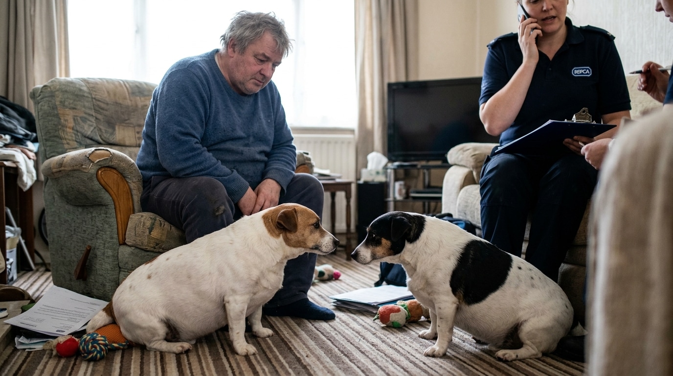 Il laisse ses 2 Jack Russells devenir « les plus obèses jamais vus » par la RSPCA