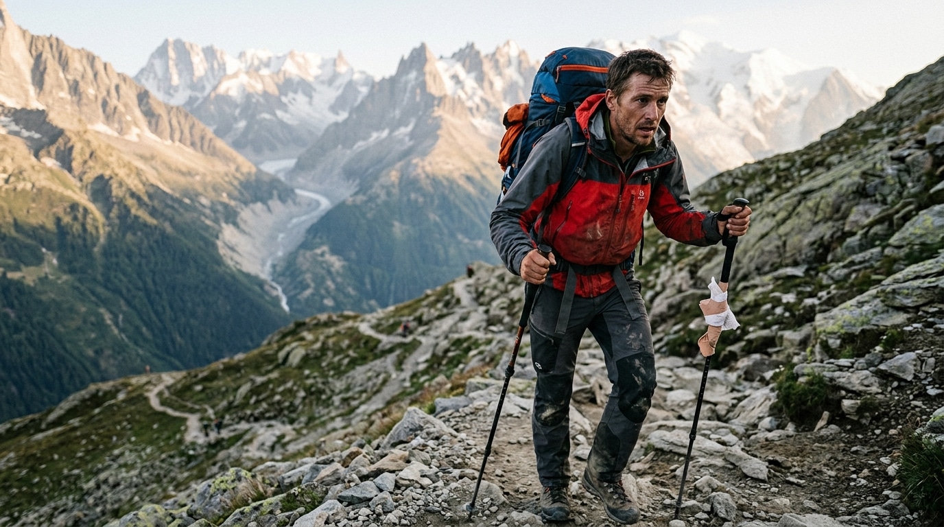 Il s'empale sur son bâton de randonnée à 3 900 mètres et marche 16 km pour survivre
