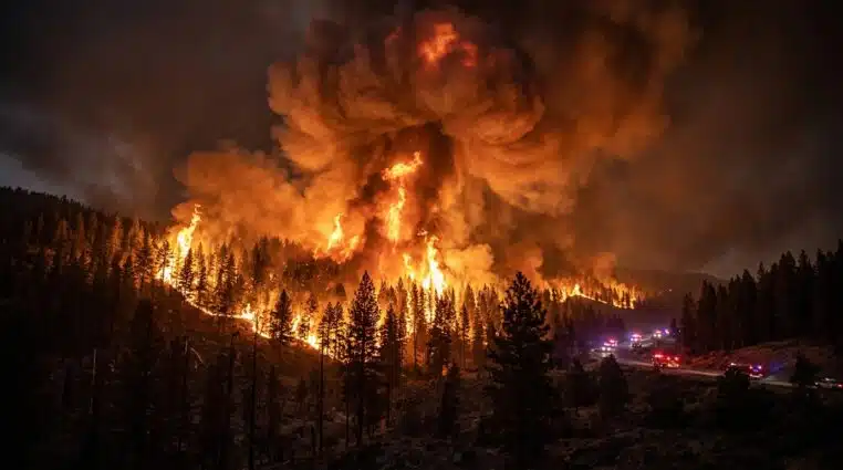 Incendie en Gironde : 42 000 hectares brûlés, 55 000 nouvelles évacuations en une nuit