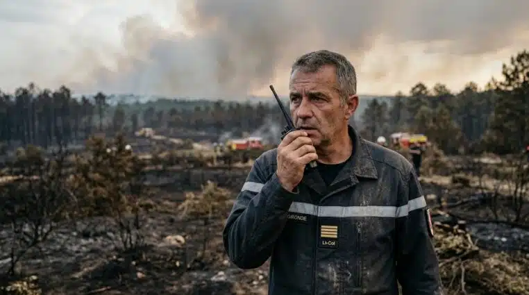 Incendie en Gironde : le feu va durer plusieurs semaines voire plusieurs mois selon le lieutenant-colonel David Annotel