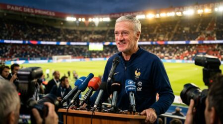 Didier Deschamps s'exprime en conférence de presse