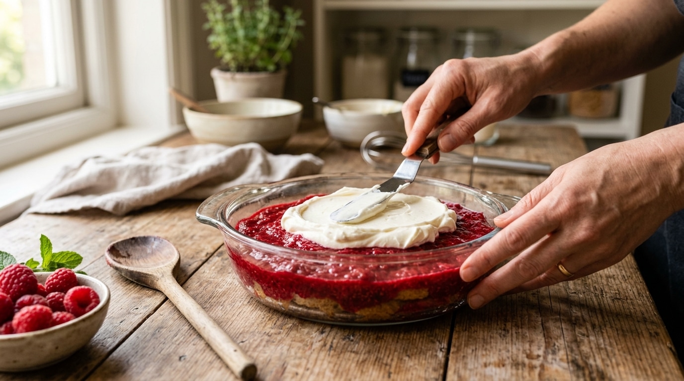 « Je suis scrupuleusement la recette » : ce tiramisu à la framboise noté 4,8/5 sur Marmiton révèle un détail crucial