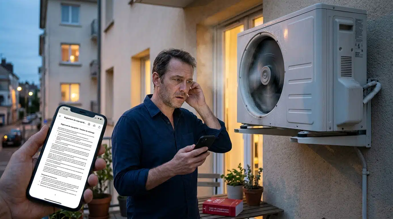 Le bloc de clim de son voisin vrombit chaque nuit : la loi lui donne un droit qu'il ignorait