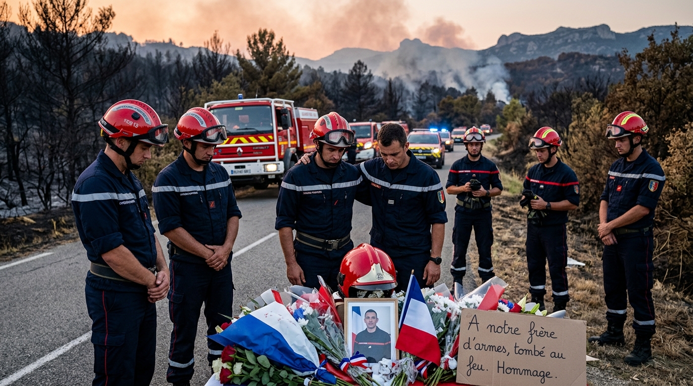 Le quatrième pompier français meurt en luttant contre les incendies depuis juillet 2026