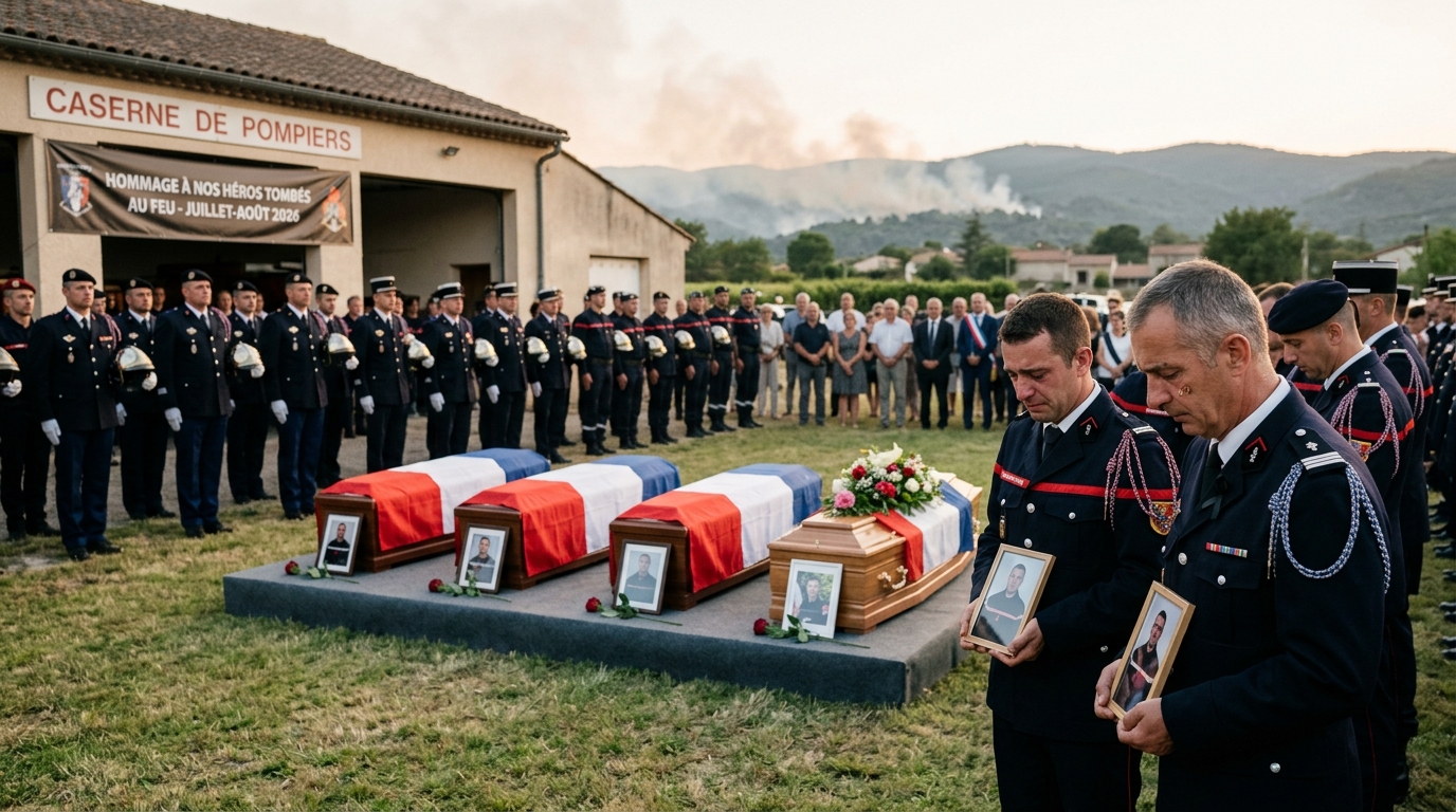 Le quatrième pompier français meurt en luttant contre les incendies depuis juillet 2026