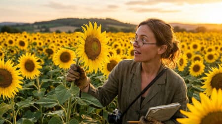Les tournesols suivent le soleil toute leur vie : la réalité est bien plus étrange