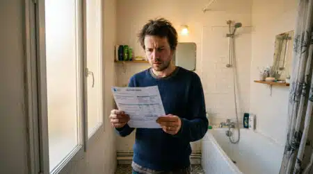 Locataire perplexe face à sa facture d'eau élevée