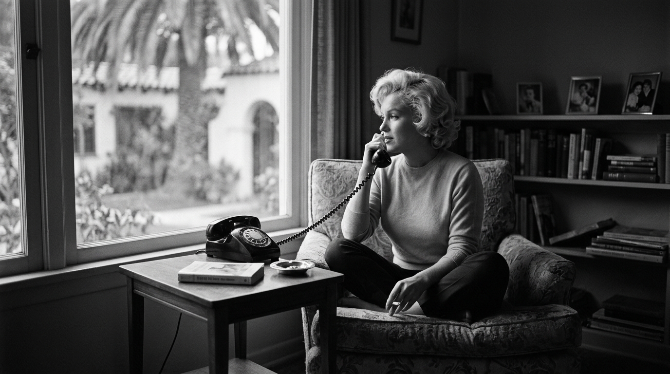 Marilyn Monroe : le dernier appel téléphonique de sa vie enfin révélé, 64 ans après