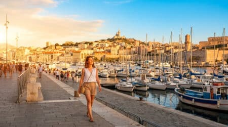 Marseille sous le soleil avec 31°C ce lundi
