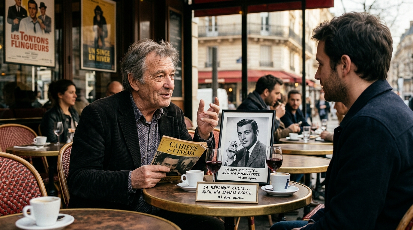 Michel Audiard : 41 ans après, la réplique culte que toute la France lui attribue à tort