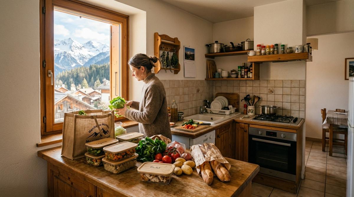 Petit appartement et préparation de repas à Seynod près d'Annecy