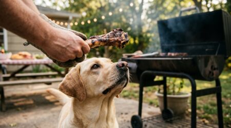 Selon les vétérinaires, tendre les os du barbecue à son chien est le geste le plus dangereux de l'été