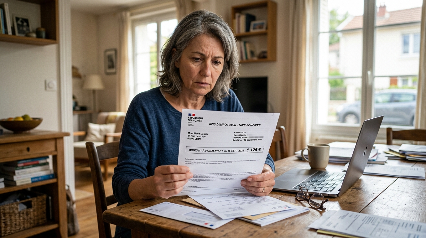 Taxe foncière 2026 : la facture de 1 125 € que 33 millions de propriétaires vont recevoir cet été