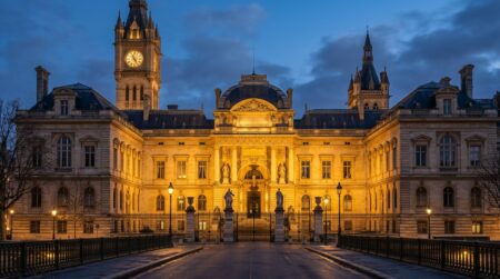 Palais de justice de Paris où s'est tenu le procès